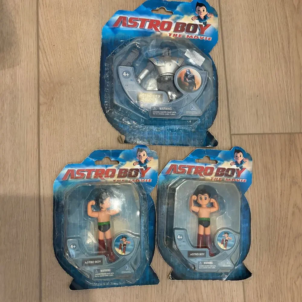 Astro Boy The Movie 2009 Action Figures Lot of 3